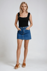 Amelie Cami Top Black