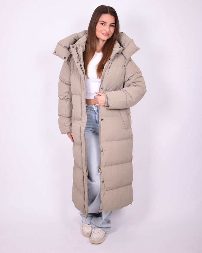Maxi puffer coat