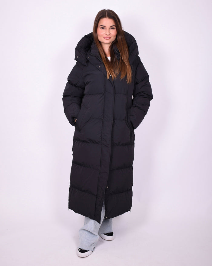 Maxi puffer coat