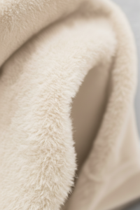 Grace Fleece Lined Turtleneck Ivory