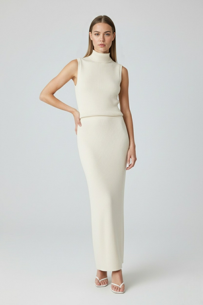 Quinn Skirt Set Ivory