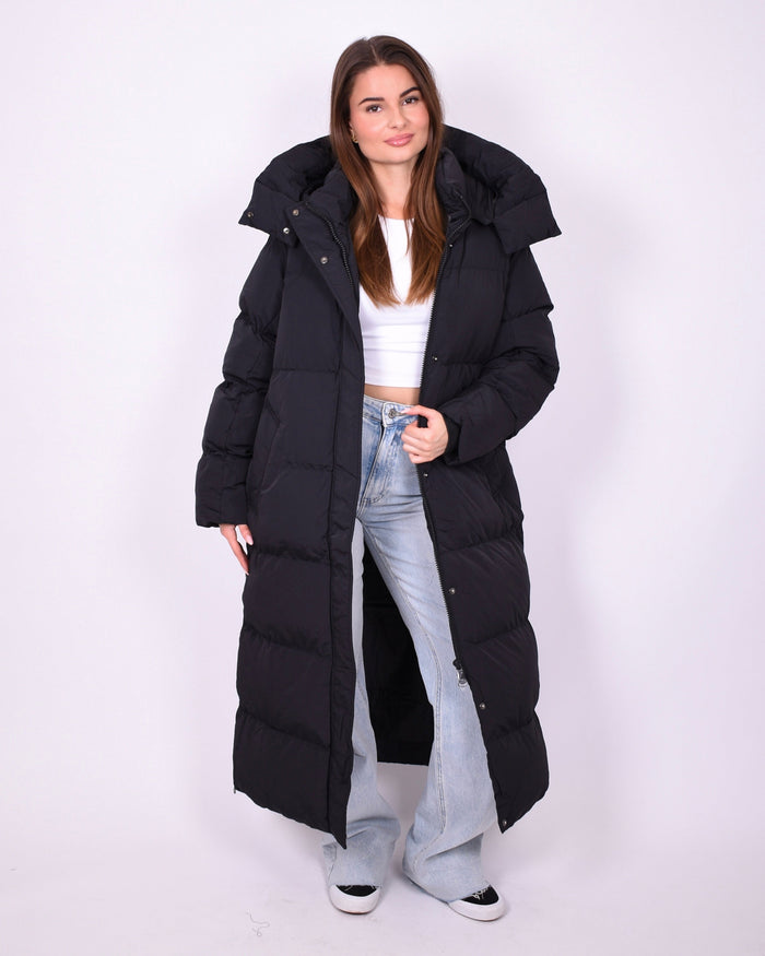 Maxi puffer coat
