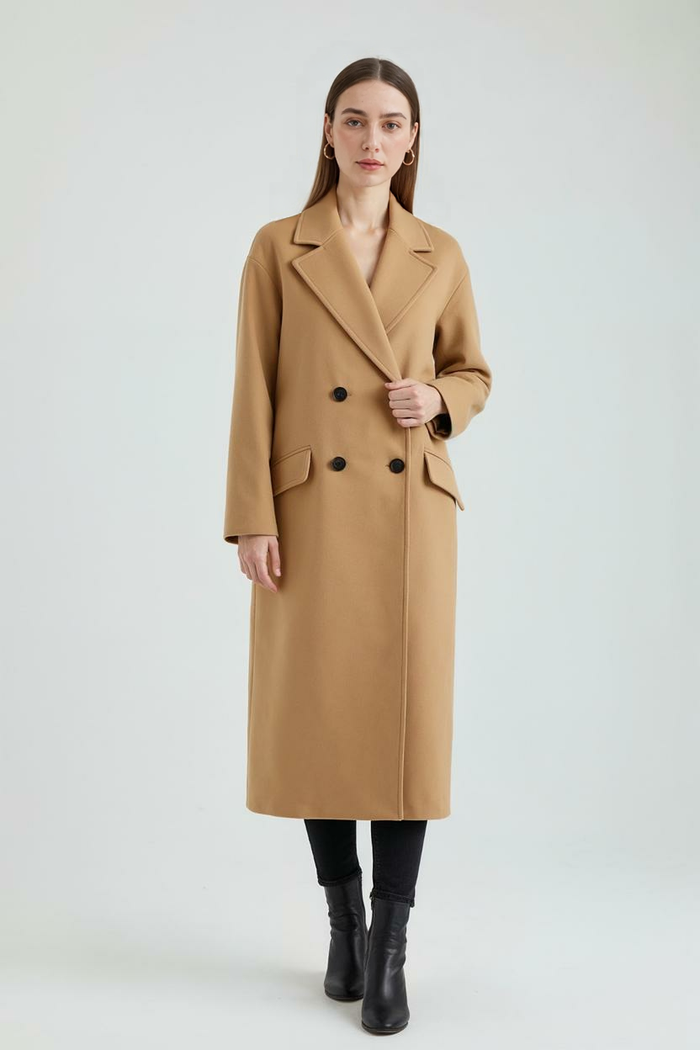 Tessa Buttoned Coat