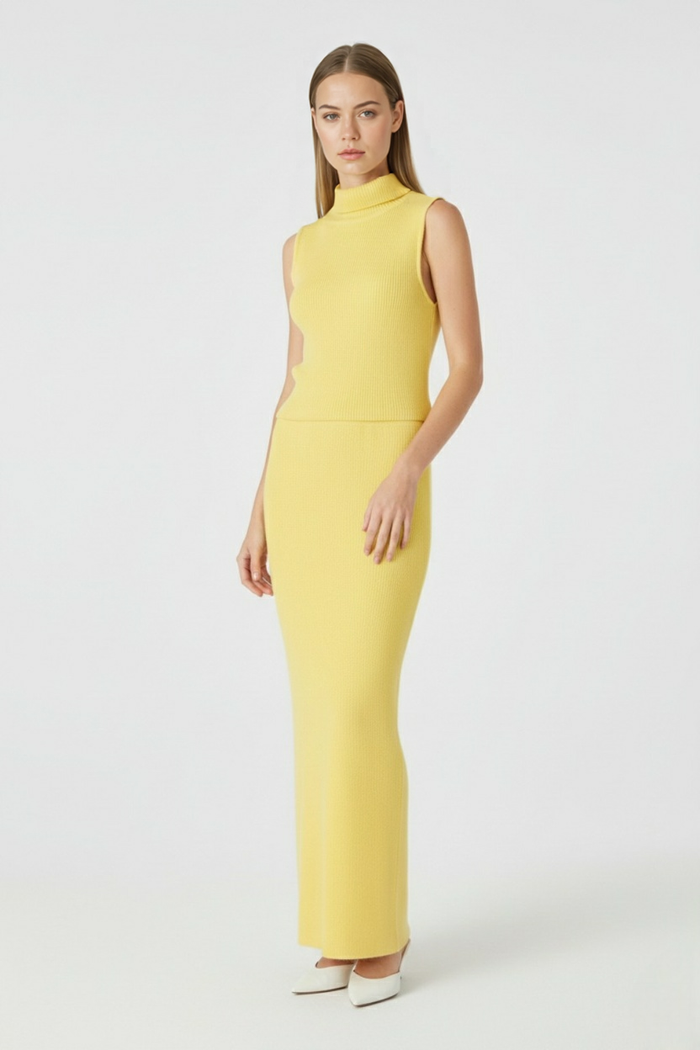 Quinn Skirt Set Yellow