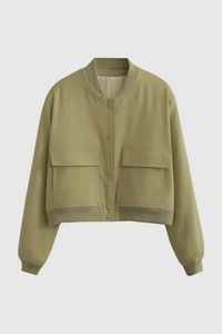 June Bomber Jacket Olive Green