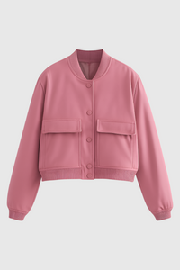 June Bomber Jacket Pink