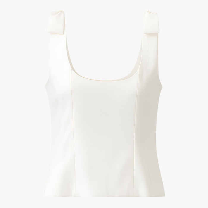 Amelie Cami Top White