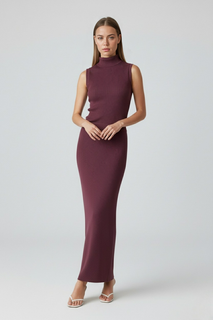 Quinn Skirt Set Burgundy