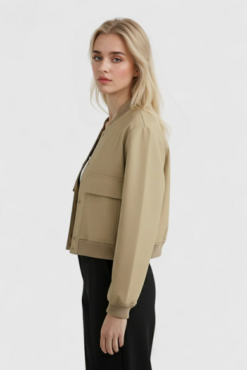 June Bomber Jacket Khaki