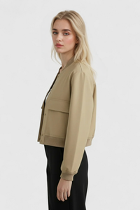 June Bomber Jacket Khaki