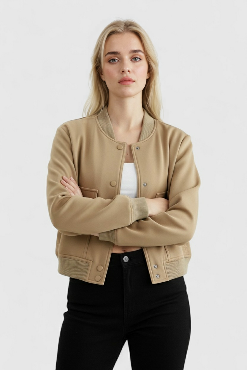June Bomber Jacket Khaki