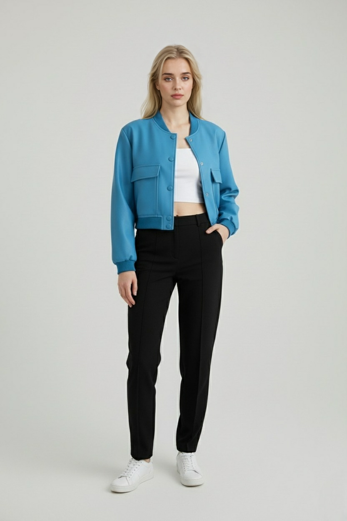 June Bomber Jacket Blue