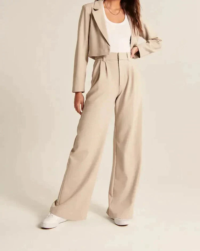 Sascha High Waisted Wide Leg Pants
